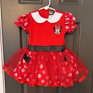 Disney Minnie Mouse Red Polka Dot Costume